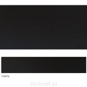 Obrzeże z klejem papierowe 21mm, Czarne, 100 m