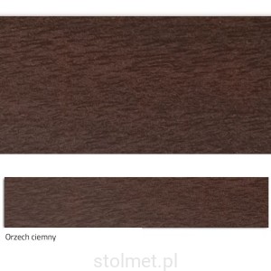 Obrzeże z klejem papierowe 21mm, Orzech ciemny, 100 m 