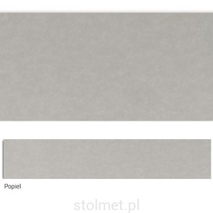 Obrzeże z klejem papierowe 21mm, Popiel, 100 m 