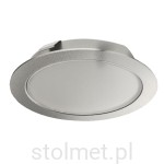 Oprawa LED Loox 2047, 12V/3W, Ciepły biały, aluminium mat