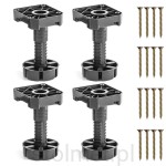 Nóżka meblowa MULTI LEG, 95 - 145 mm, 500 kg, 4 SZTUKI