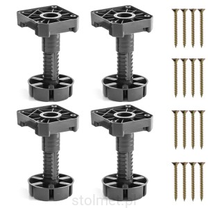 Nóżka meblowa MULTI LEG, 95 - 145 mm, 500 kg, 4 SZTUKI