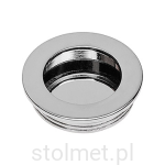 Uchwyt meblowy wpuszczany B224, chrom połysk