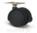 Kółko meblowe obrotowe fi40 z hamulcem