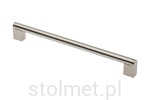 Uchwyt meblowy UZ-336, stal szczotkowana inox, 128mm