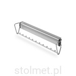 Wieszak wysuwany boczny W-3311, pełny wysuw, srebrny, 496 mm