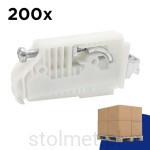 Zawieszka meblowa CAMAR 806 100kg, prawa, bez zaślepki. 200 sztuk