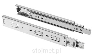 Prowadnica kulkowa HK H-45 mm, L-350 mm, Pełny wysuw