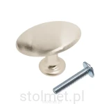 Gałka meblowa NAPOLI, A-325, inox stal szczotkowana