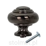 Gałka meblowa HESTIA A-013, czarny nikiel