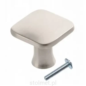 Gałka uchwyt meblowy PIAZZA, Inox stal szczotkowana
