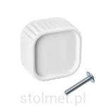 Gałka meblowa WEGA, A-1636, biały mat