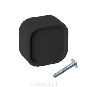 Gałka meblowa WEGA, A-1636, czarny mat