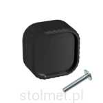 Gałka meblowa WEGA, A-1636, czarny połysk 