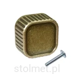 Gałka meblowa WEGA, A-1636, stare złoto  	