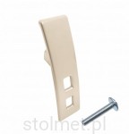 Gałka meblowa A-059, satyna mat - WYPRZEDAŻ