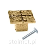 Gałka meblowa SPARTA, A-1434, stare złoto 