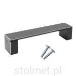 Uchwyt meblowy ARES, czarny mat, 96mm 