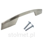 Uchwyt meblowy ALTERNATIVE, stal szczotkowana inox, 128mm