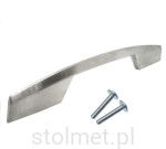 Uchwyt meblowy ALTERNATIVE, stal szczotkowana inox, 256mm