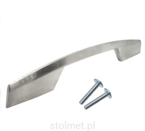 Uchwyt meblowy ALTERNATIVE, stal szczotkowana inox, 256mm