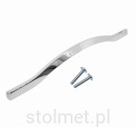 Uchwyt meblowy FIBBIA C-3825, chrom połysk, 160mm