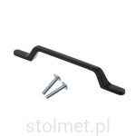 Uchwyt meblowy FLAVIO, czarny mat, 160mm