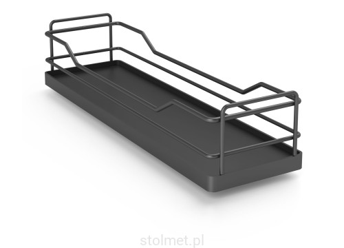 Półka do stelaża kosza W-2317 - antracyt Stolmet Akcesoria Meblowe.jpg