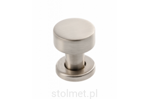Gałka uchwyt meblowy RING, inox, stal szczotkowana