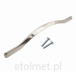 Uchwyt meblowy FIBBIA C-3829, stal szczotkowana inox, 320 mm