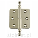 Zawias retro prawy, satyna mat, G-342