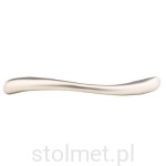 Uchwyt meblowy LA PAZ C-713, stal szczotkowana, Inox, 96 mm  