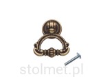 B-040 - Kołatka meblowa - stare złoto