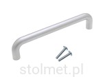 Uchwyt meblowy C-184, aluminium mat, 128mm