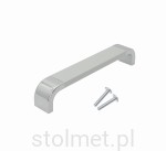 Uchwyt meblowy VIGOR C-4189, anoda naturalna+ chrom połysk, 160 mm