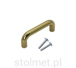Uchwyt meblowy GLAMOUR, C-182, złoty połysk, 64mm 
