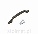 Uchwyt meblowy Kronos C-293, czarny nikiel, 96 mm