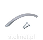 Uchwyt meblowy MOUNTAIN, C-2494, aluminium mat, 128mm 