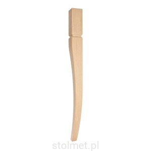Noga stołowa drewniana, Diament Slim 730 mm
