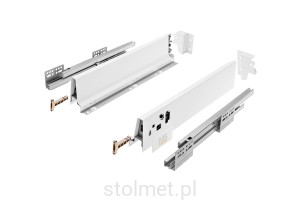 Szuflada Modernbox pod piekarnik, L-450, Niska H-68, Biały, 40kg
