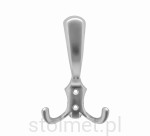 Wieszak meblowy Celebes Z-375, 3 ramienny, aluminium mat