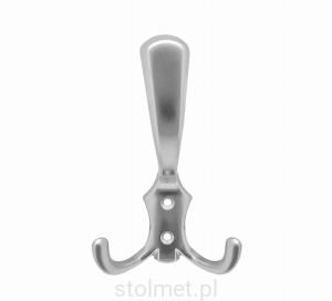 Wieszak meblowy Celebes Z-375, 3 ramienny, aluminium mat