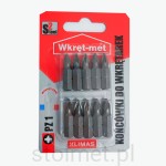 Końcówki  do wkrętarek (bity) PZ1 10 sztuk