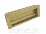 Uchwyt meblowy wpuszczany CELER C-1753, stare złoto, 96mm