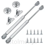 Podnośnik gazowy siłownik meblowy gazówka 120N, 2 sztuki