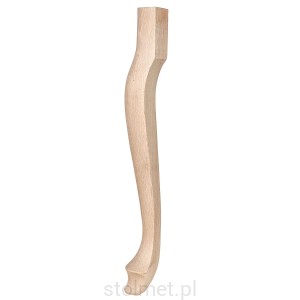 Noga do ławy 580 mm styl LUDWIK drewno Nr. 3
