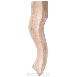 Noga meblowa do komody 250 mm styl LUDWIK drewno Nr. 42
