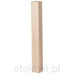 Noga meblowa do stołu kwadrat 60x60x720 drewno drewniana buk