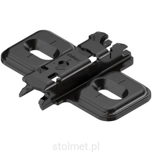Prowadnik krzyżakowy do zawiasu Clip BLUM 173L6100 H-0 mm ONYKS
