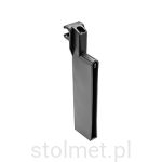 Złączka listwy poprzecznej do relingu modernbox, szary